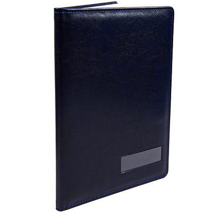 Папка на подпись, с карманом, синий - 3