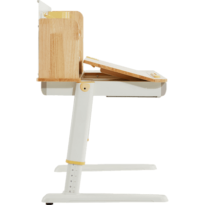 Стол Ergosmart регулируемый Galleon, 1200х700х(520-760) мм, гевея, с книжной полкой - 18