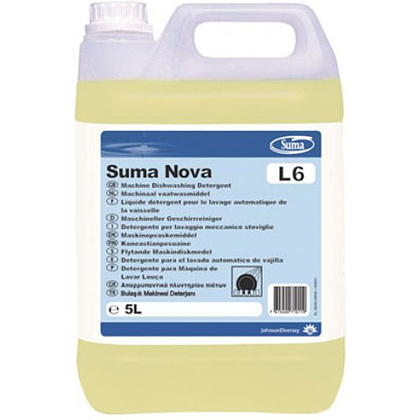 Средство для мытья посуды в посудомоечной машине "Suma Nova L6", 5 л