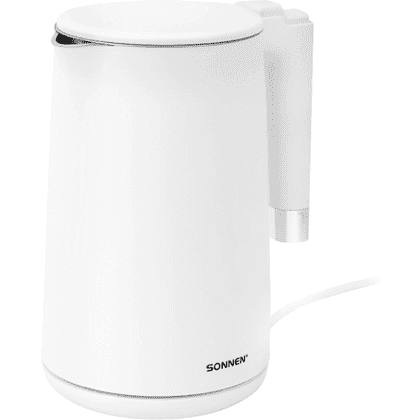 Электрочайник Sonnen "KT-8719W", белый - 2