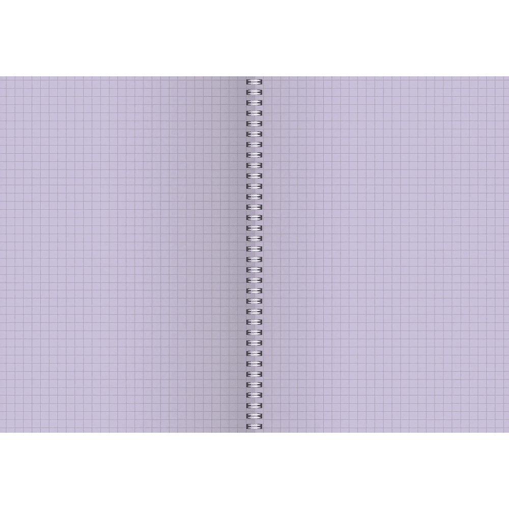 Тетрадь "Smart paper. No 3", А4, 80 листов, клетка, сиреневый - 2