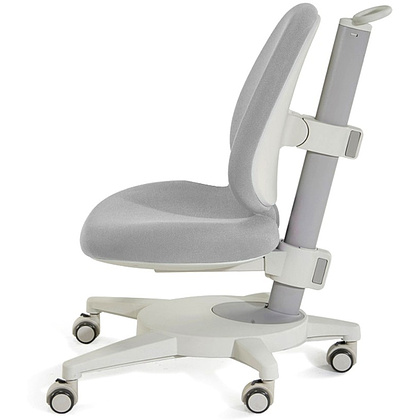 Кресло детское Ergosmart Gulliver, ткань, пластик, корпус белый, с чехлом салатовым, серый - 2