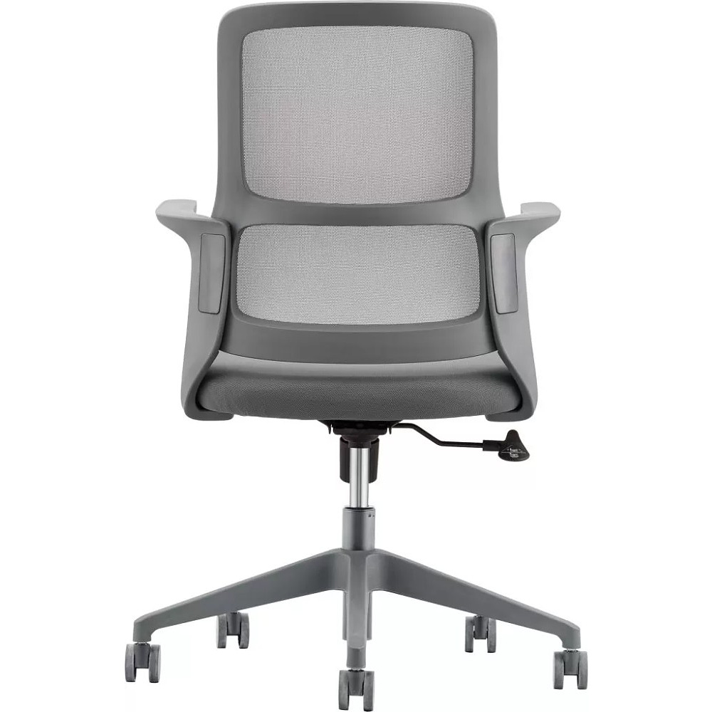 Кресло для персонала EVERPROF Elf, сетка, серый - 5