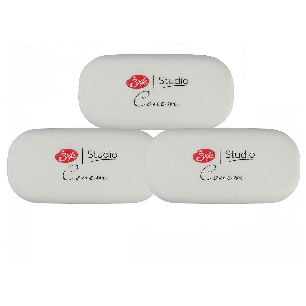 Ластик "Сонет", белый - 2