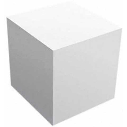 Гипсовая модель "Куб", 20 см