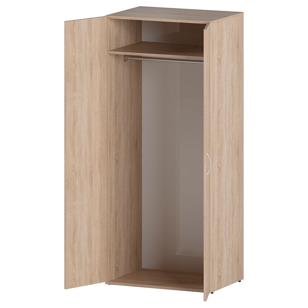 Коллекция Столица шкаф для одежды С-016, 800х592х1880 мм, дуб сонома