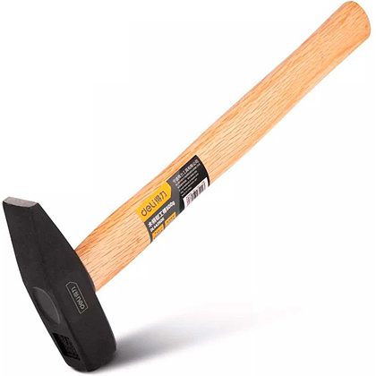 Молоток "Deli" 0,5 кг, деревянная рукоятка