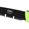 Пила садовая Deli GS EDL6006, 180 мм, складная, черный, зеленый - 4
