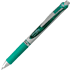 Ручка-роллер "EnerGel BL77", 0.7 мм, серебристый, зеленый, стерж. зеленый