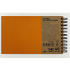 Скетчбук "Kraft", 14.5x24 см, 140 г/м2, 40 листов, оранжевый - 5