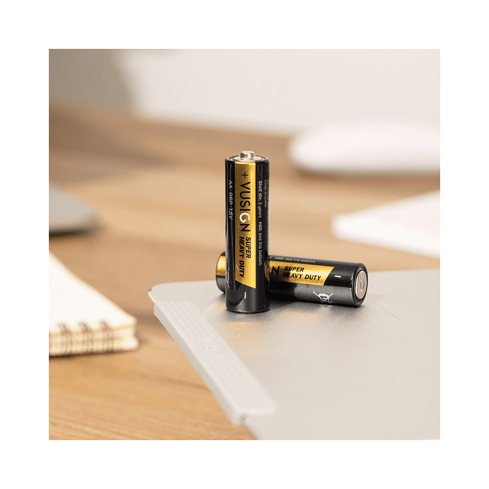 Батарейки солевые Deli "VUSIGN AAА/R03", 4 шт  - 3