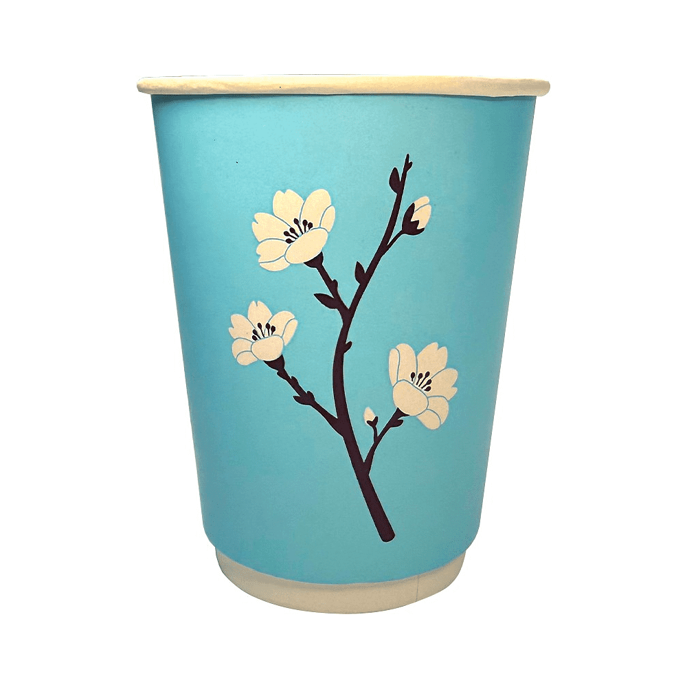 Стакан картонный 300 мл, 20 шт, 2 слоя