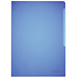Папка-уголок "Durable", A4, 120 мк, пластик, синий