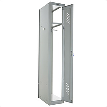 Шкаф для раздевалок ML-01-30, доп. модуль (300x500x1830 мм)