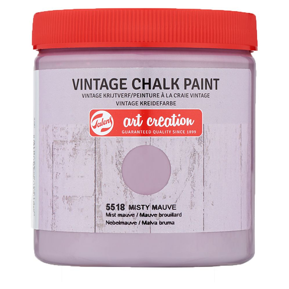 Краска декоративная "VINTAGE CHALK PAINT", 250 мл, 5518 приглушенный лиловый