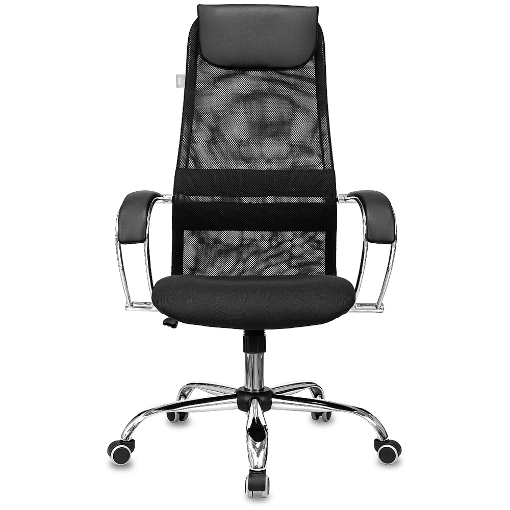 Кресло руководителя "Бюрократ CH-607SL TW-01 Neo Black", сетчатая ткань, хром, черный - 2