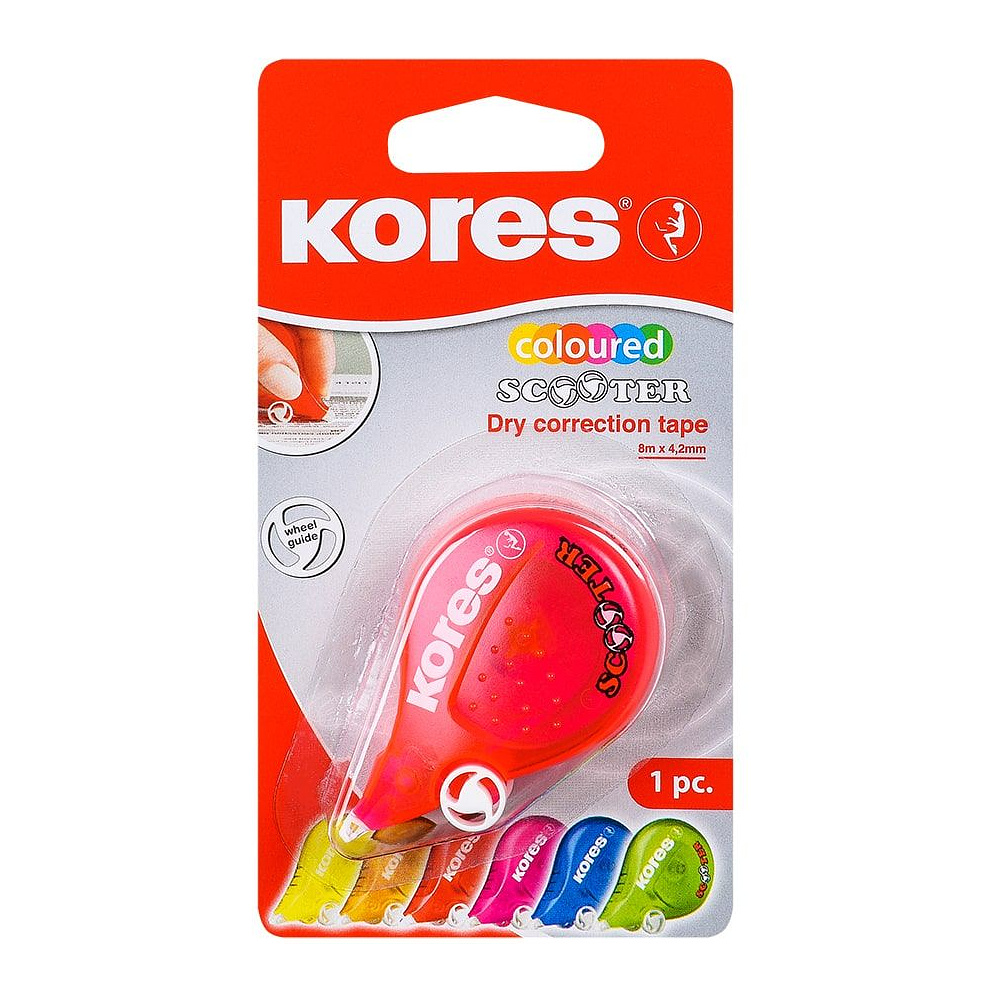 Корректирующий роллер "Scooter", лента, 4.2x8 мм/м - 6
