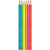 Цветные карандаши флуоресцентные Maped "Color'Peps Fluo", 6 цветов - 2
