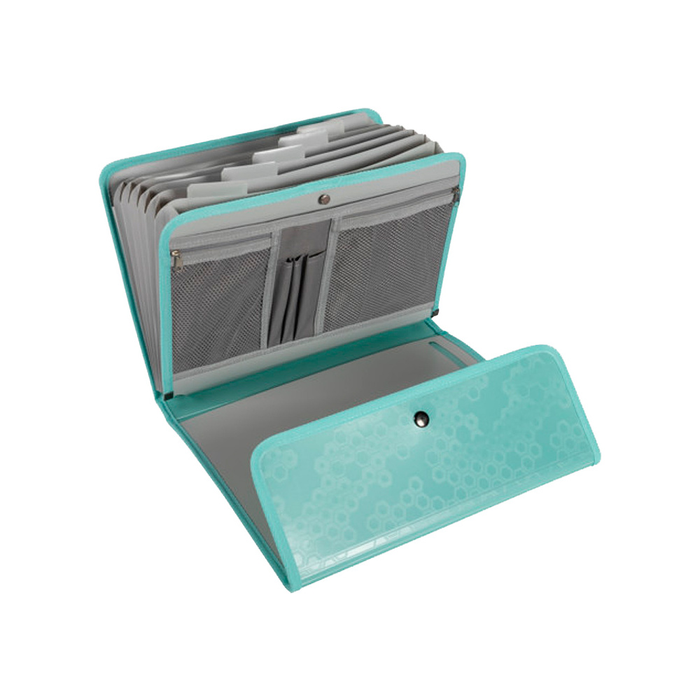 Папка на кнопке "Maïa", А4, 6 делений, ассорти - 7