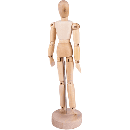 Манекен женский "Сонет", деревянный, 20 см - 2
