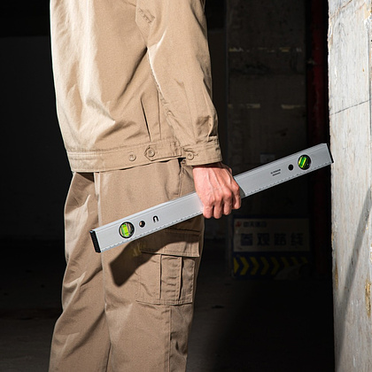 Уровень строительный Deli YS EDL700600B, 600 мм, магнит, алюминиевый сплав - 9