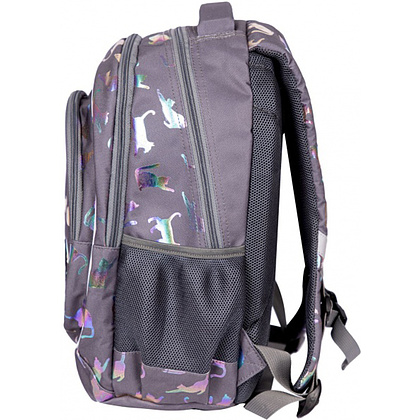 Рюкзак молодежный "Holo effect", светло-фиолетовый - 4