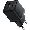 Сетевое зарядное устройство Baseus "Palm", Fast Charger, C+U, 30W, EU, Cluster Black - 5