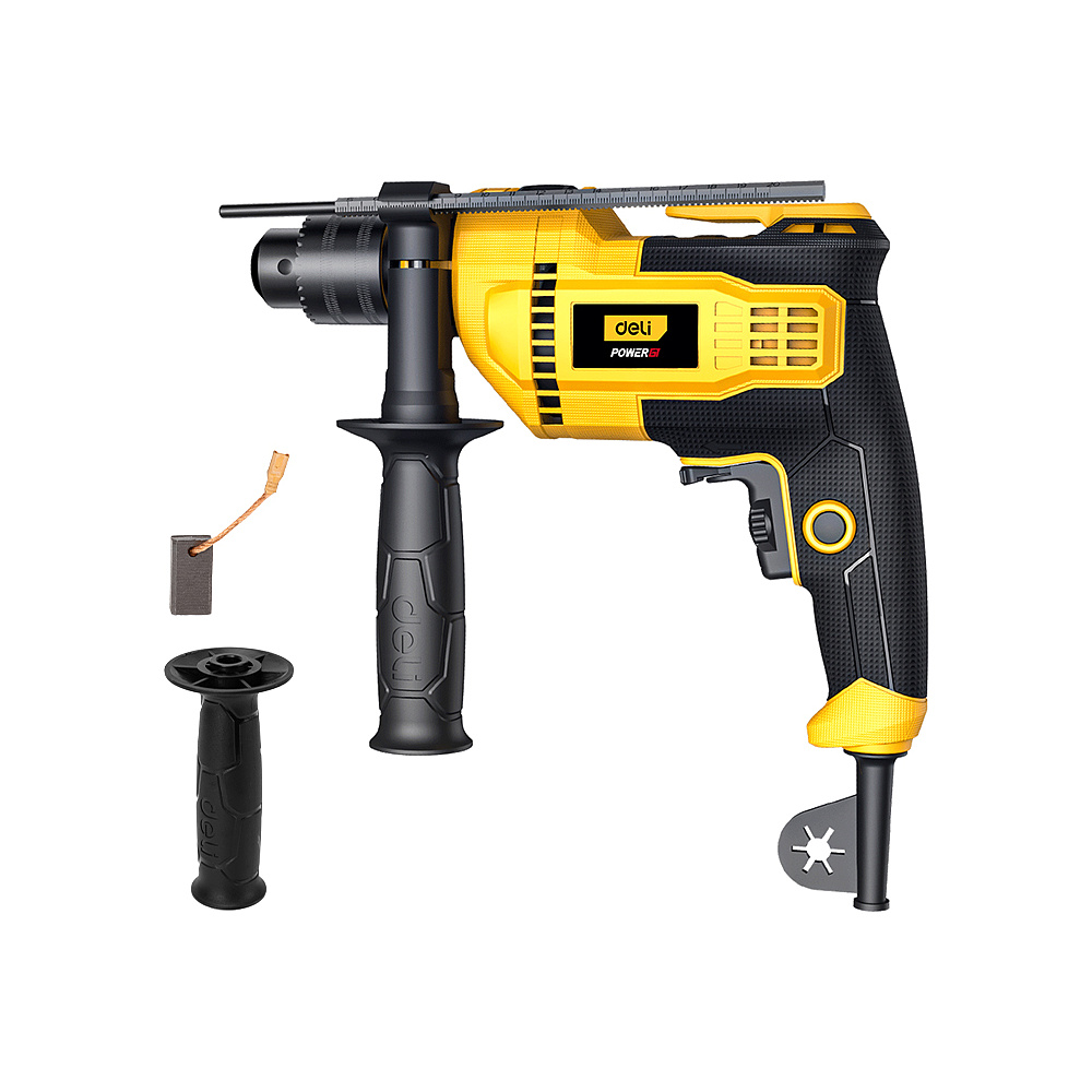 Дрель Deli YS EDL-CZ13-E6 Ударная 820 Вт, 3000 об/мин, 1 скорость