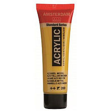 Краски акриловые "Amsterdam", 269 желтый AZO средний, 20 мл, туба