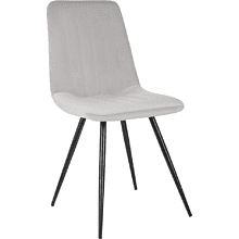 Стул Бюрократ "CH-K6_4", ткань, светло-серый, металл, комплект 4 штук