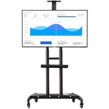 Стойка мобильная под ТВ NB AVA1800-70-1P, черный