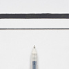 Ручка гелевая "Gelly Roll Glaze", 0.6 мм, прозрачный, стерж. черный - 2