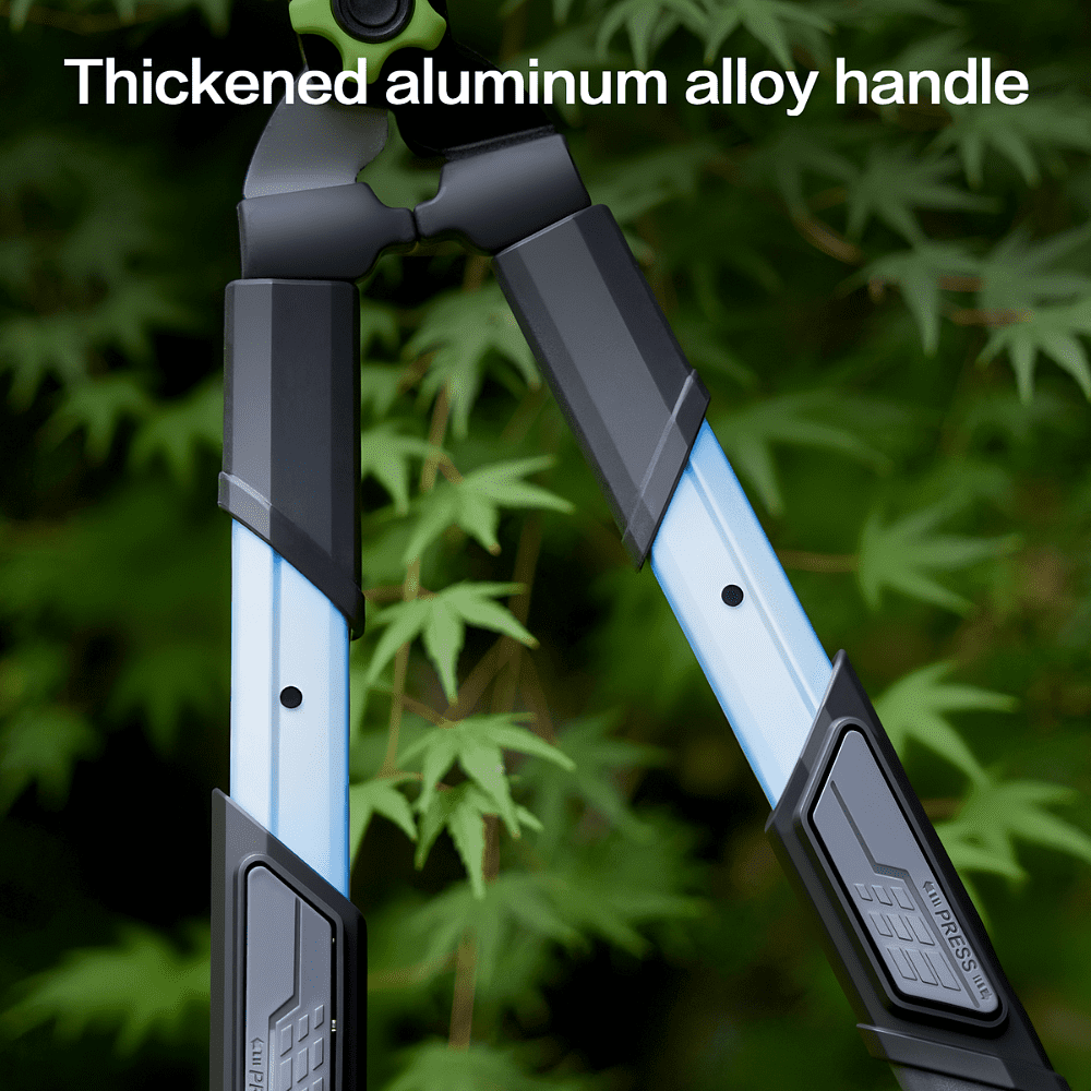 Сучкорез садовый Deli GS EDL-YL1005, 850 мм, черный, зеленый - 7