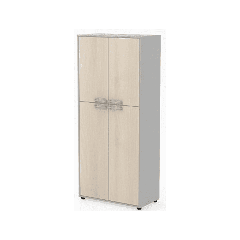 Коллекция Титан Шкаф ТН450/2+ТНД32+ТНД22+ТНТ80/2, 800х400х1825, с глухими малыми и средними дверями и топом