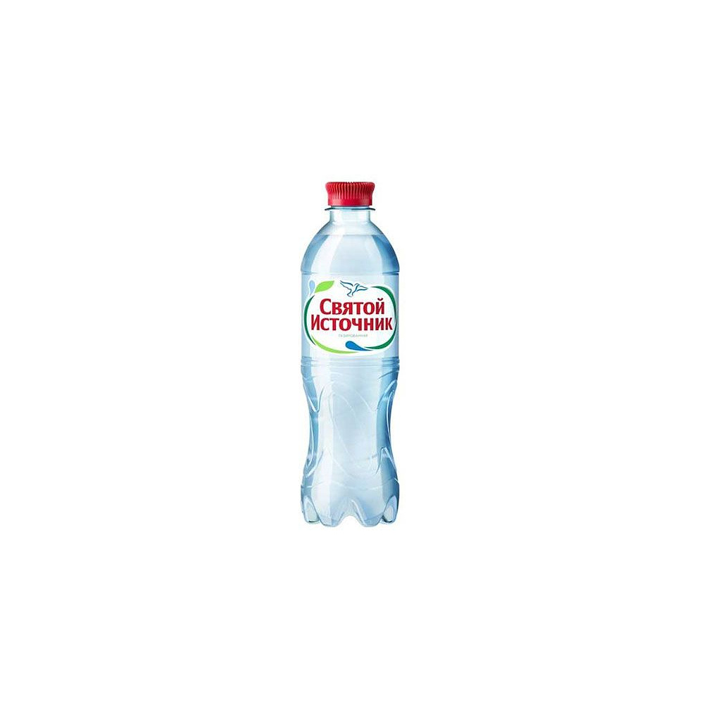 Вода питьевая "Святой Источник", газированная, 0.5 л 991635 купить в ...