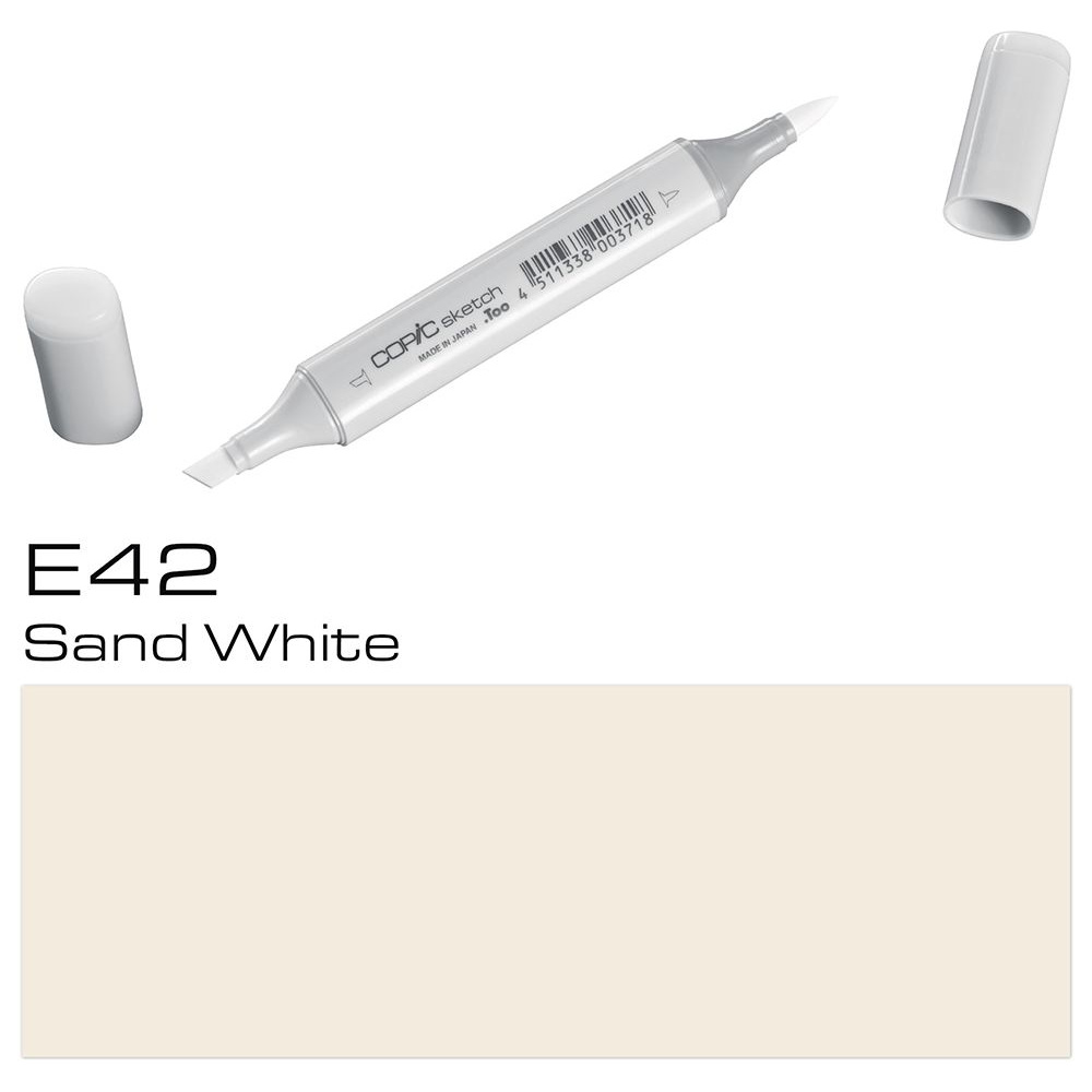 Маркер перманентный "Copic Sketch", E-42 песочный белый