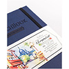 Скетчбук для акварели "Veroneze", 15x20 см, 200 г/м2, 50 листов, темно-синий - 4