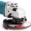 Шлифмашина угловая MAKITA 9565CVR, 1400 Вт, 125 мм, SJS - 7