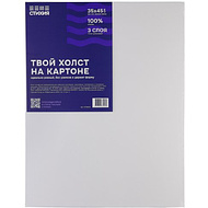 Холст на картоне 