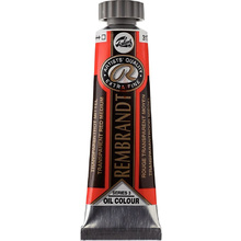 Краски масляные "Rembrandt", 317 прочный красный средний, 15 мл, туба