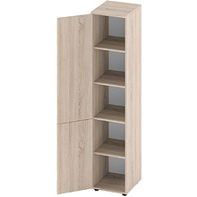 Коллекция Баден Шкаф для документов Б-5.1912.1, 400x443x1912 мм, сонома