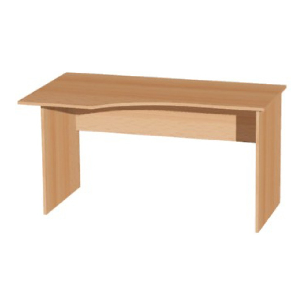 Коллекция Макси стол письменный М24-L, 1380х800х750 мм, бук