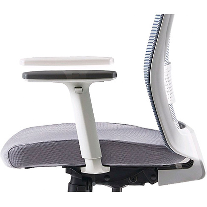 Кресло для руководителя BESTUHL "S30", сетка, ткань, пластик, черный - 7