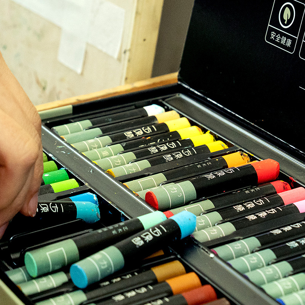 Пастель масляная Himi "Original paint", 12 цветов - 3