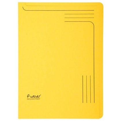 Папка-уголок "Exacompta", A4, 350 мк, картон, ассорти - 3