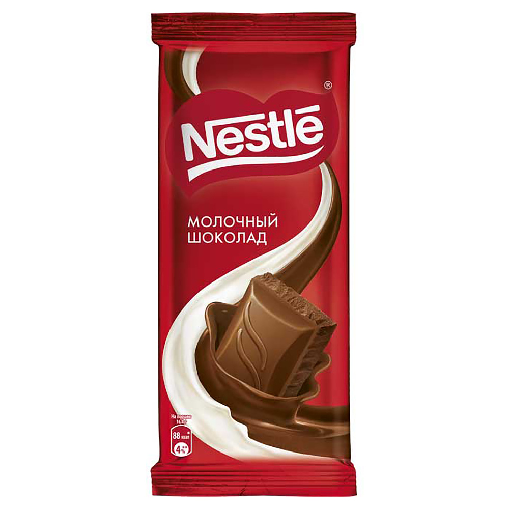 Шоколад молочный "Nestle", 82 г
