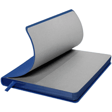 Ежедневник недатированный "Pulpy", А5, в линейку, синий, срез синий