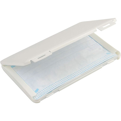 Футляр для защитных масок "Mask Protect", пластик, белый - 2