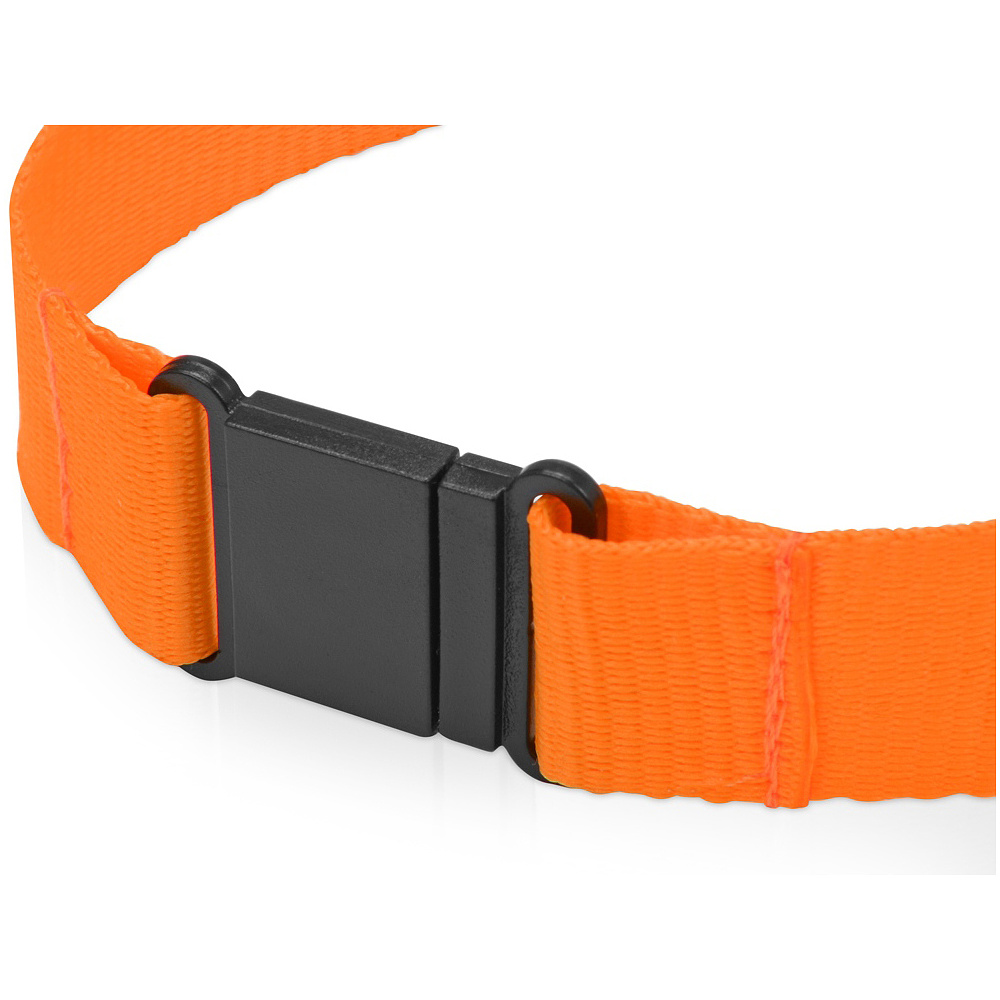 Тесьма с карабином для бейджа "839122", оранжевый - 3