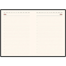 Ежедневник недатированный "Senate", А5, 272 страницы, красный